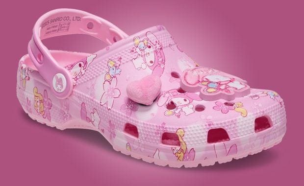 The Sanrio x Crocs Classic Clog My Melody Releases June 2025