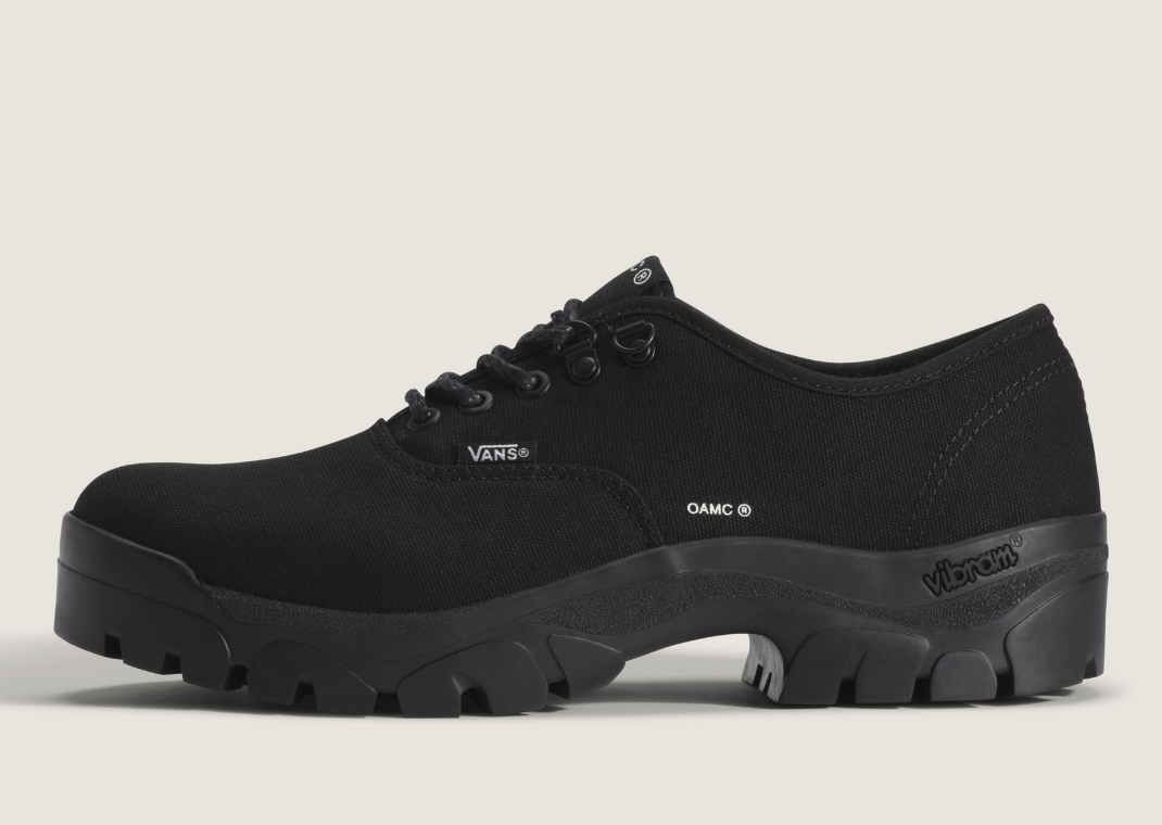 OAMC x Vans OTW Authentic Oxford Black - Lateral