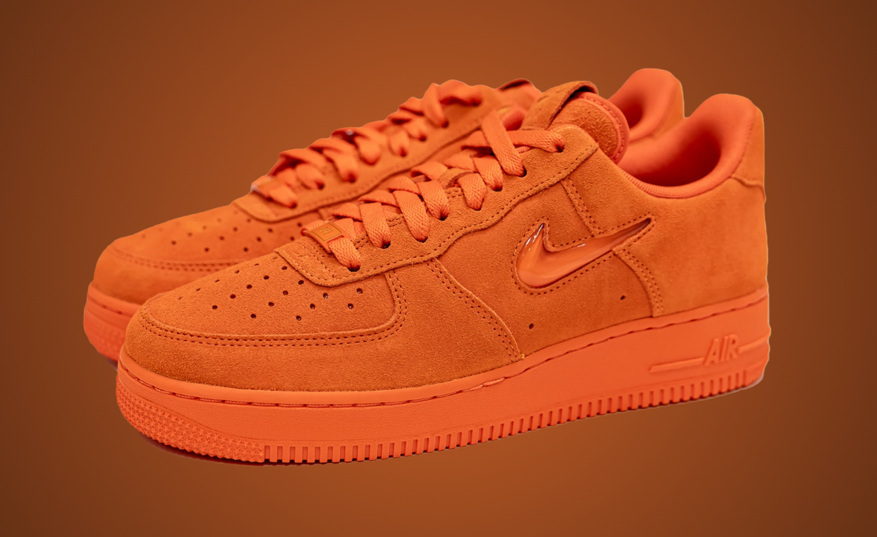 Nike’s Suede WNBA Air Force 1 Collection Heads Into the Playoffs in Logo Orange