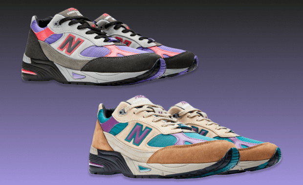 Vibrant Shades Grace the Palace x New Balance 991 Made in UK