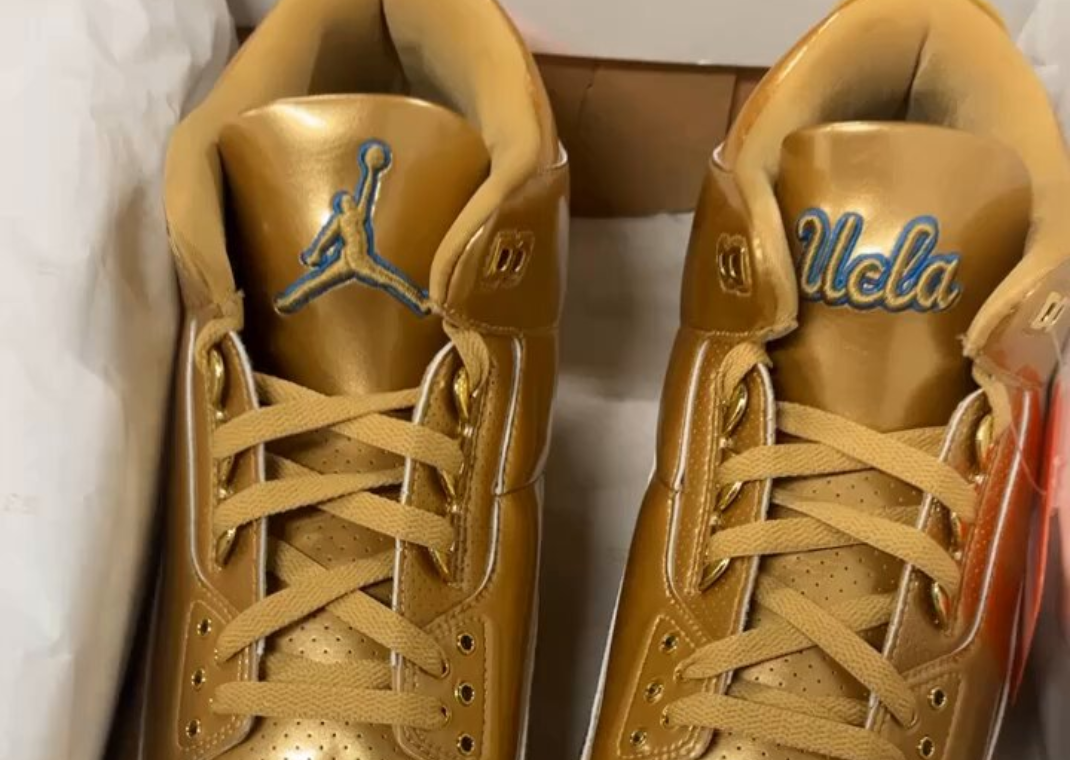 UCLA Air Jordan 3 Golden PE