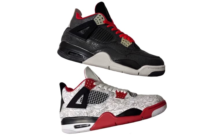 Jordan is Bringing Back Two-Packs with a Return of the Air Jordan 4 Laser in Black and White