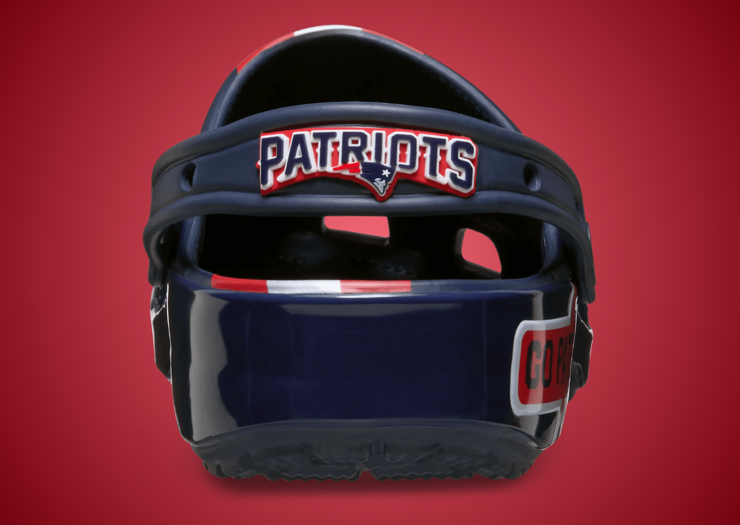 NFL x Crocs Classic Clog New England Patriots - Back