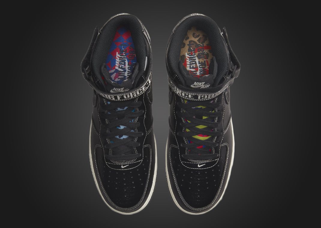 Nike Air Force 1 Mid '07 Triple Black 2021 for Sale