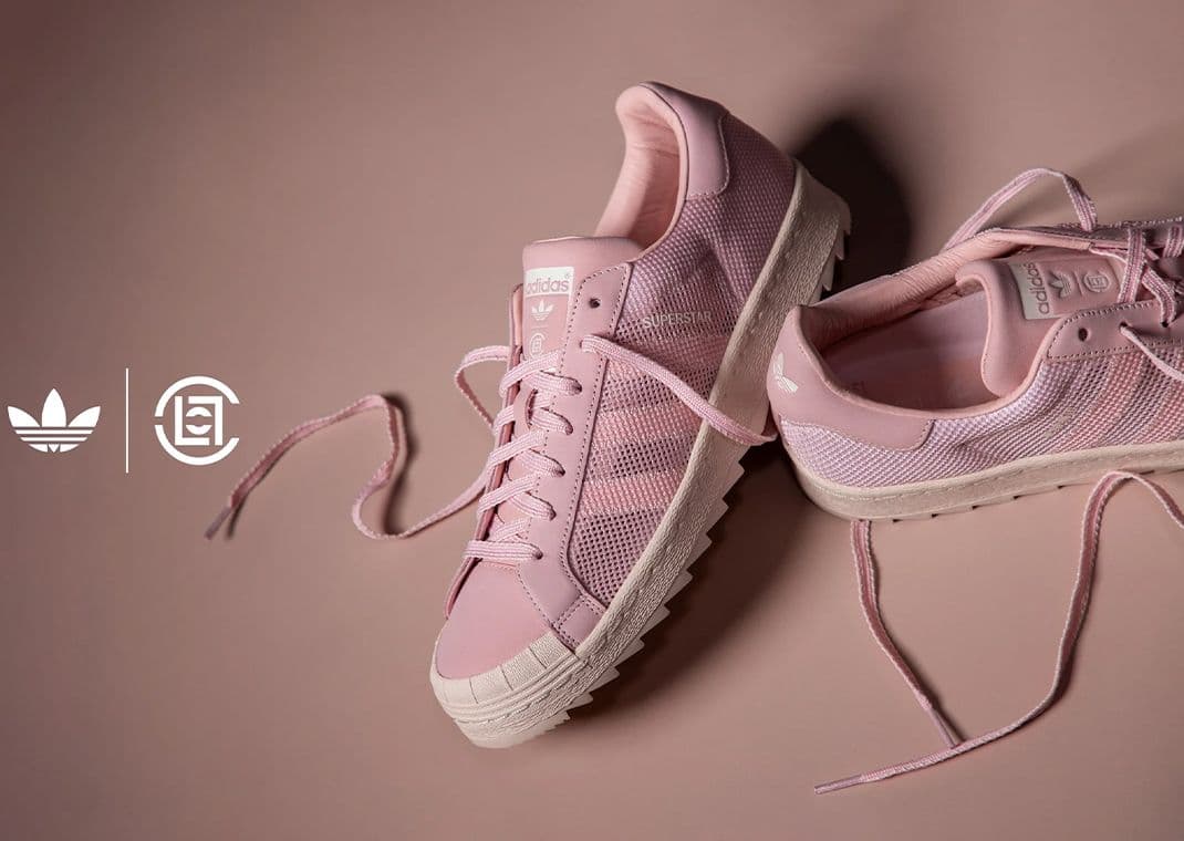 The CLOT x adidas Superstar Breathe Pink Releases May 2025