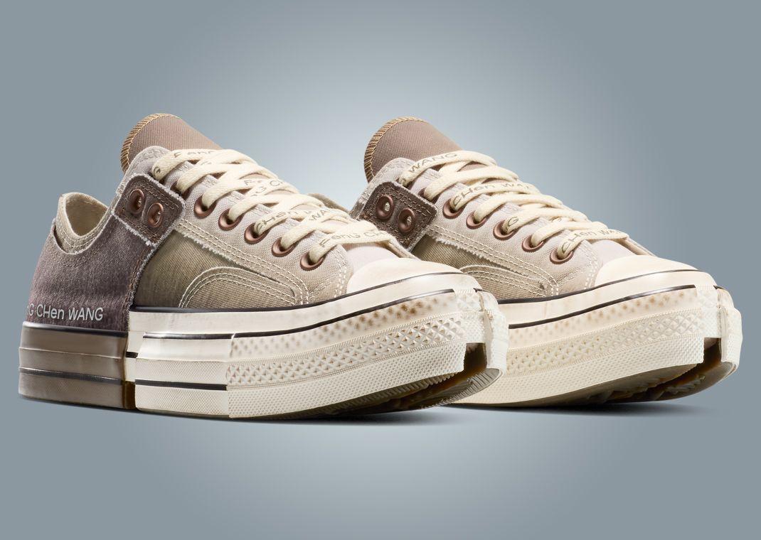 Feng Chen Wang x Converse Chuck 70 2-in-1 Ox Brown Angle