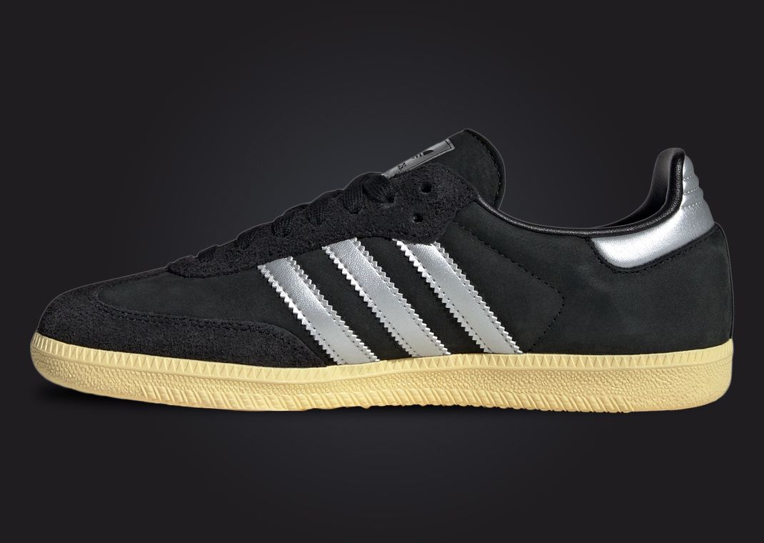 adidas Samba OG Black Silver Medial