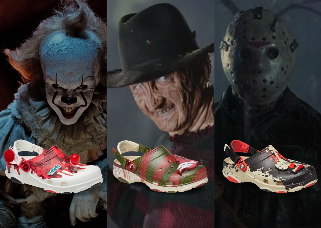  Crocs All-Terrain Clog Horror Movie Pack