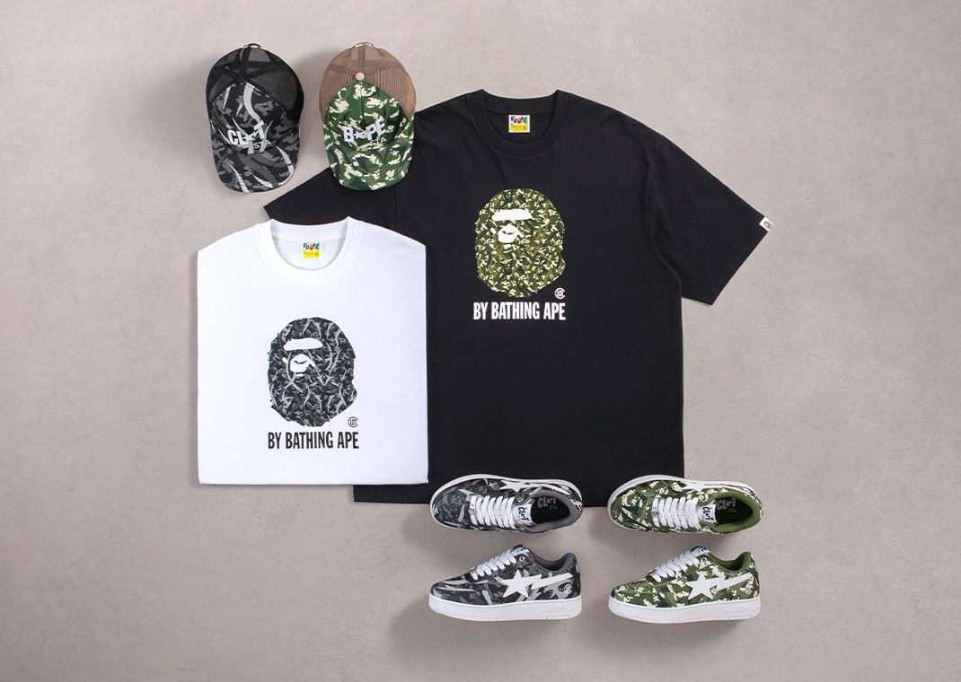 CLOT x BAPE Collection