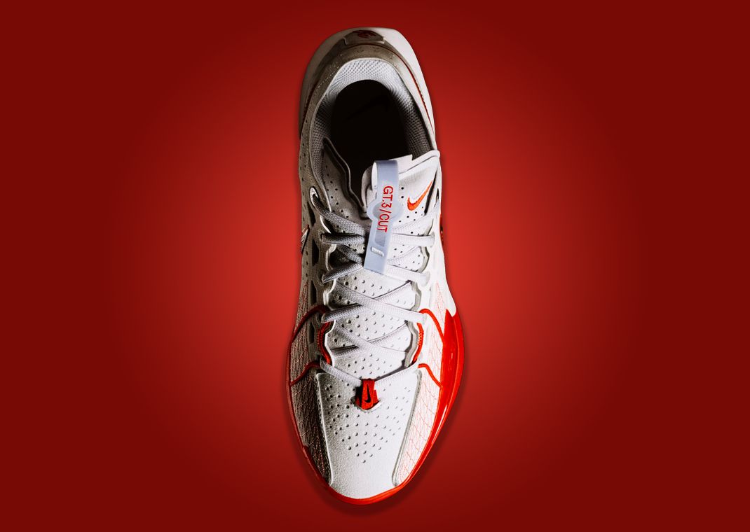 Nike Air Zoom GT Cut 3 Summit White Picante Red Top
