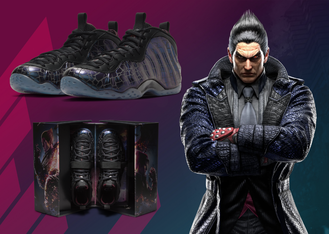 Tekken 8 x Nike Air Foamposite One Premium Fist