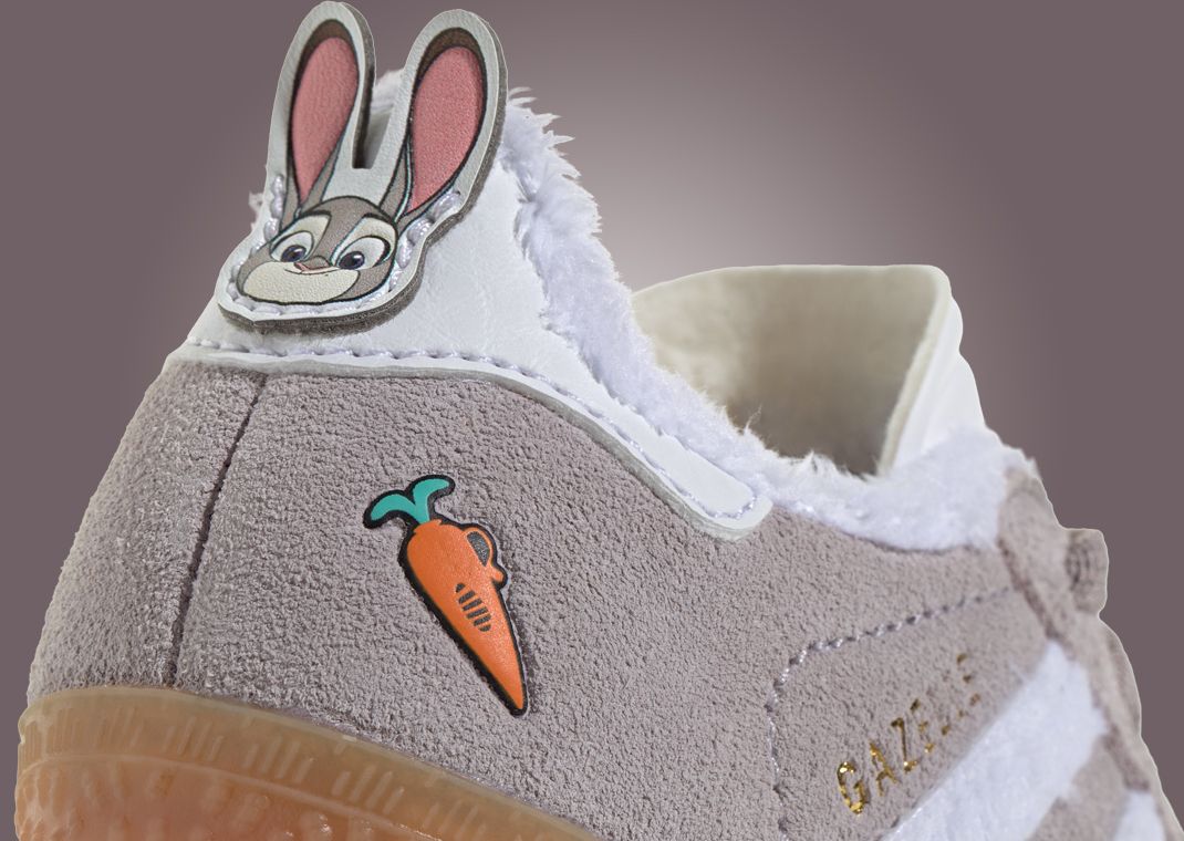 Zootopia x adidas Gazelle CF EL Judy Hopps (TD) Heel Detail