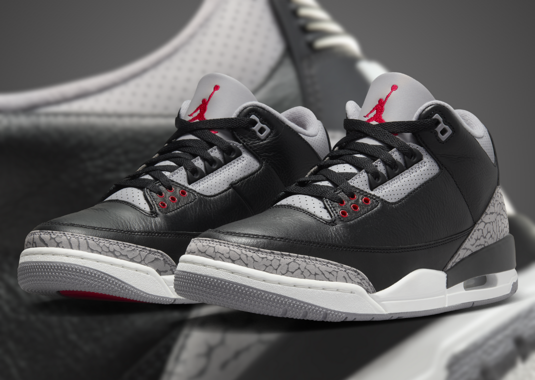 Where to Purchase Air Jordan 3 Retro Black Cement