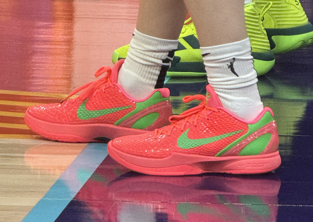 Caitlin Clark in the Kobe 6 WNBA All Star PE