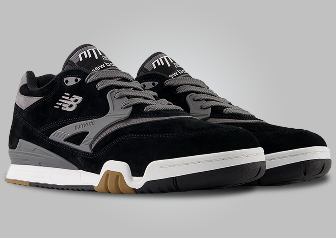 New Balance Numeric 770 Black/Grey - Angle