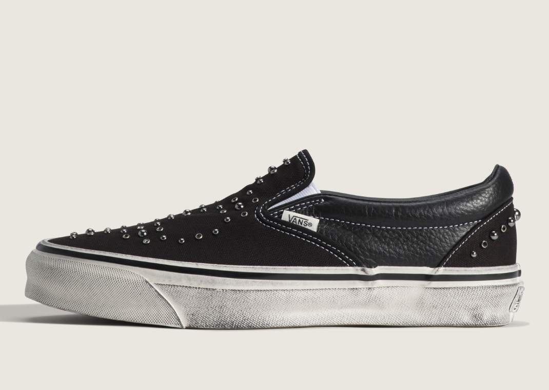 Vans Premium Classic Slip-On Pearlized Pack Blackout - Lateral