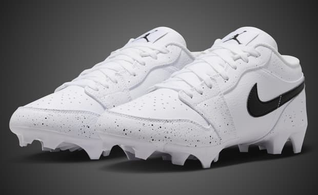 Air Jordan 1 Low TD Cleat White Cement