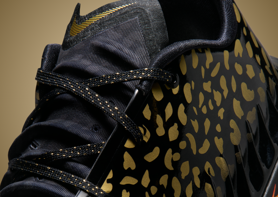 Victor Wembanyama x Nike GT Cut 4 Gold Panther PE - Detail