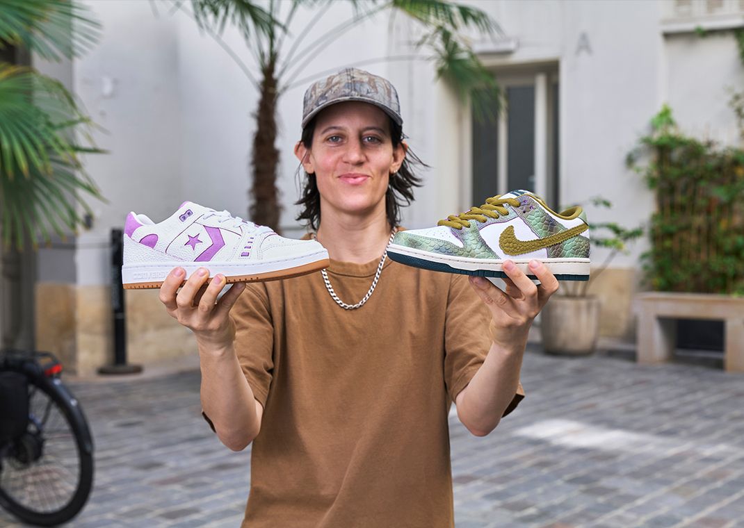 Alexis Sablone's collaborative Nike SB Dunk Low and her AS-1 signature sneaker