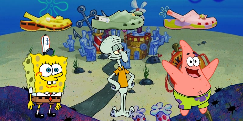 Crocs is Restocking SpongeBob & Patrick Clogs Alongside New Squidward Colorway
