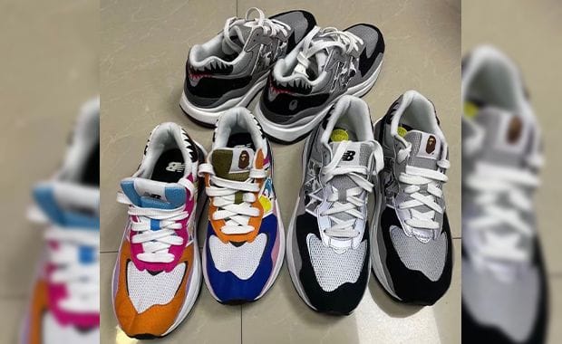 BAPE Puts Their Touch On Two New Balance 57/40