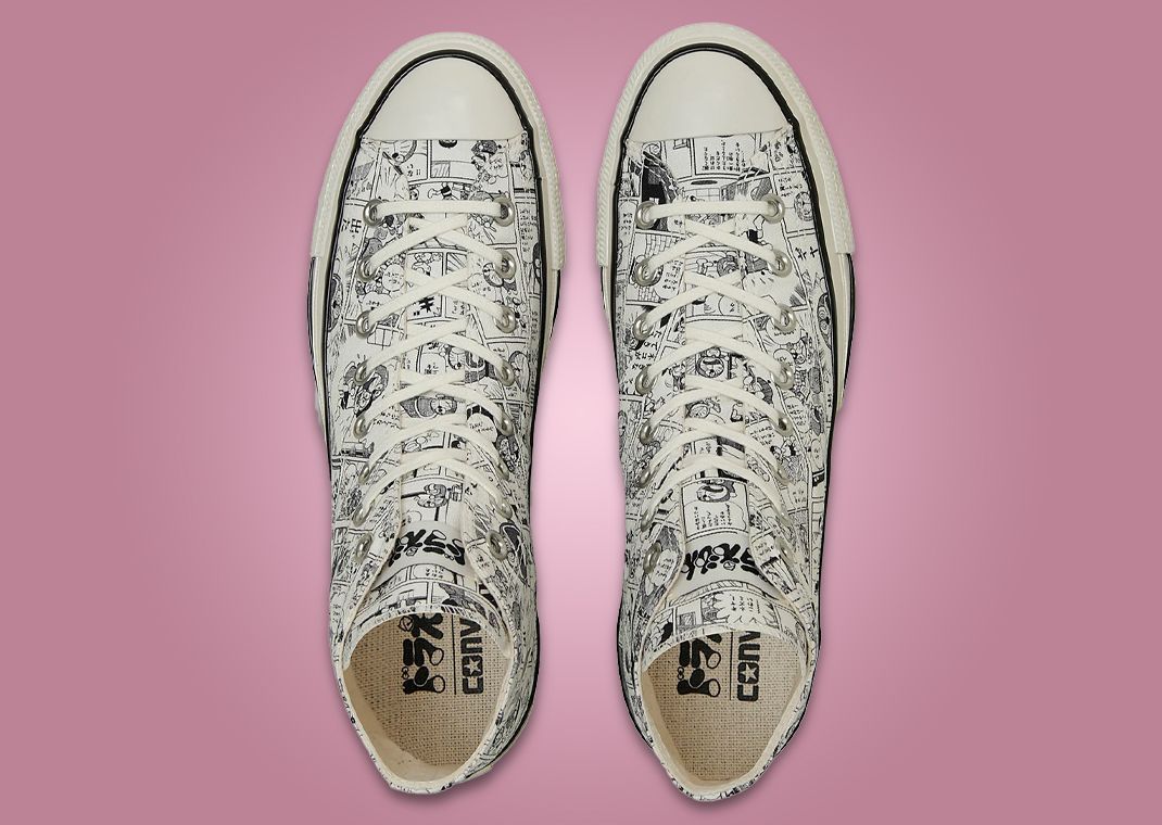 Doraemon x Converse All-Star Aged TC Hi Multi-Color Top