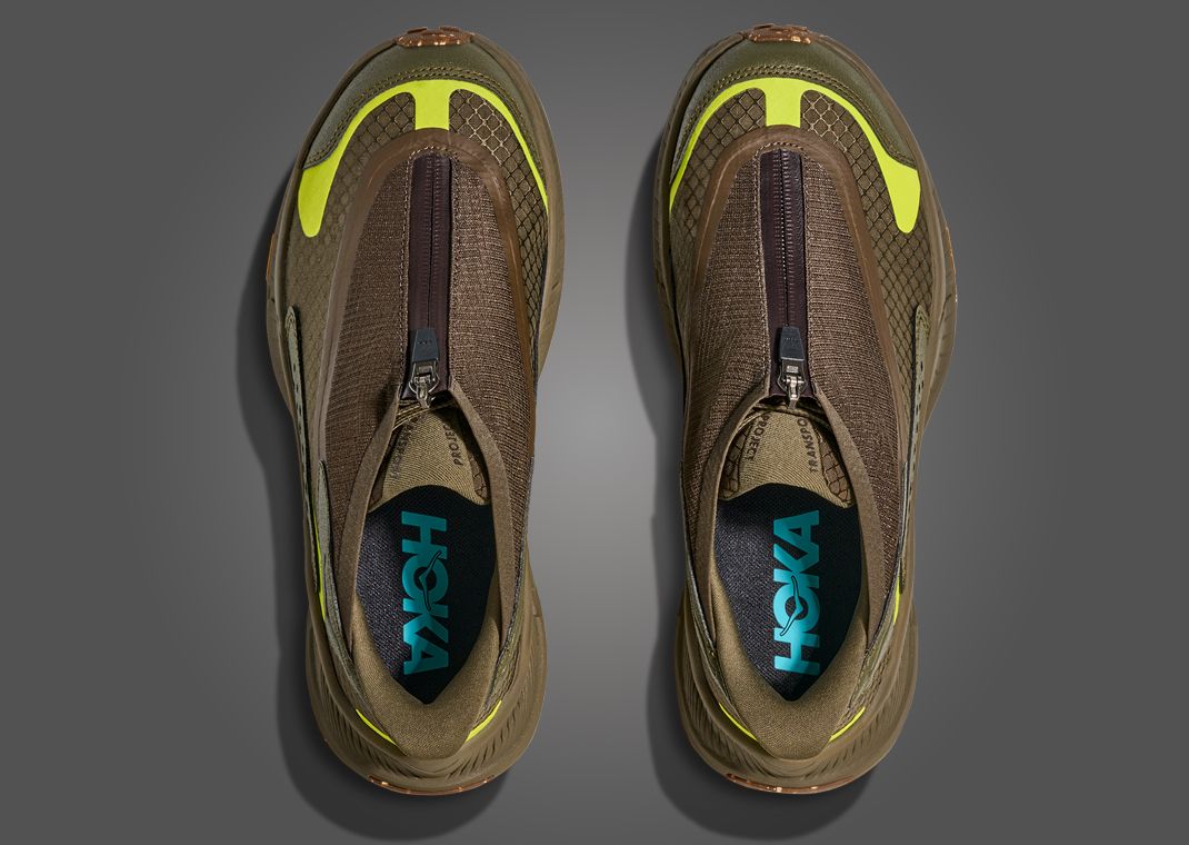 Hoka Project Transport Carbon Deep Umber Top