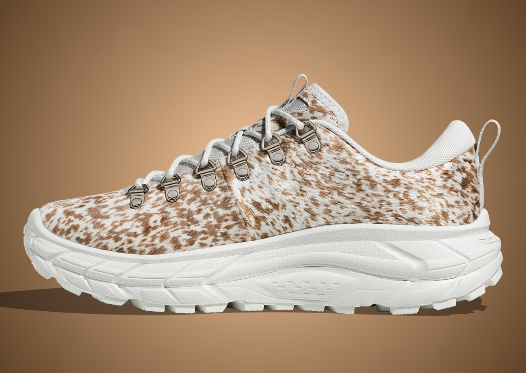 Hoka Tor Summit+ Cowprint White - Medial