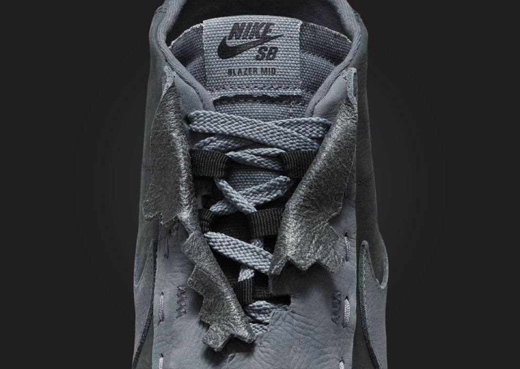 Di’Orr Greenwood x Nike SB Zoom Blazer Mid Tongue Detail