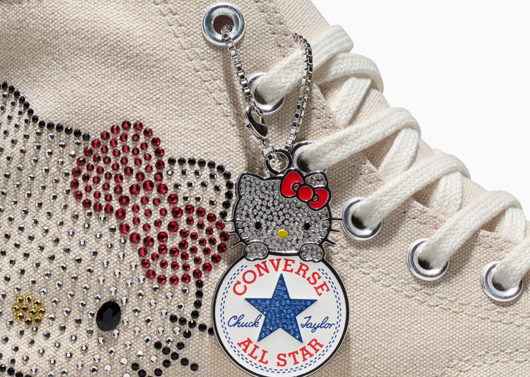 Hello Kitty x Converse Chuck Taylor 70 Swarovski - Detail