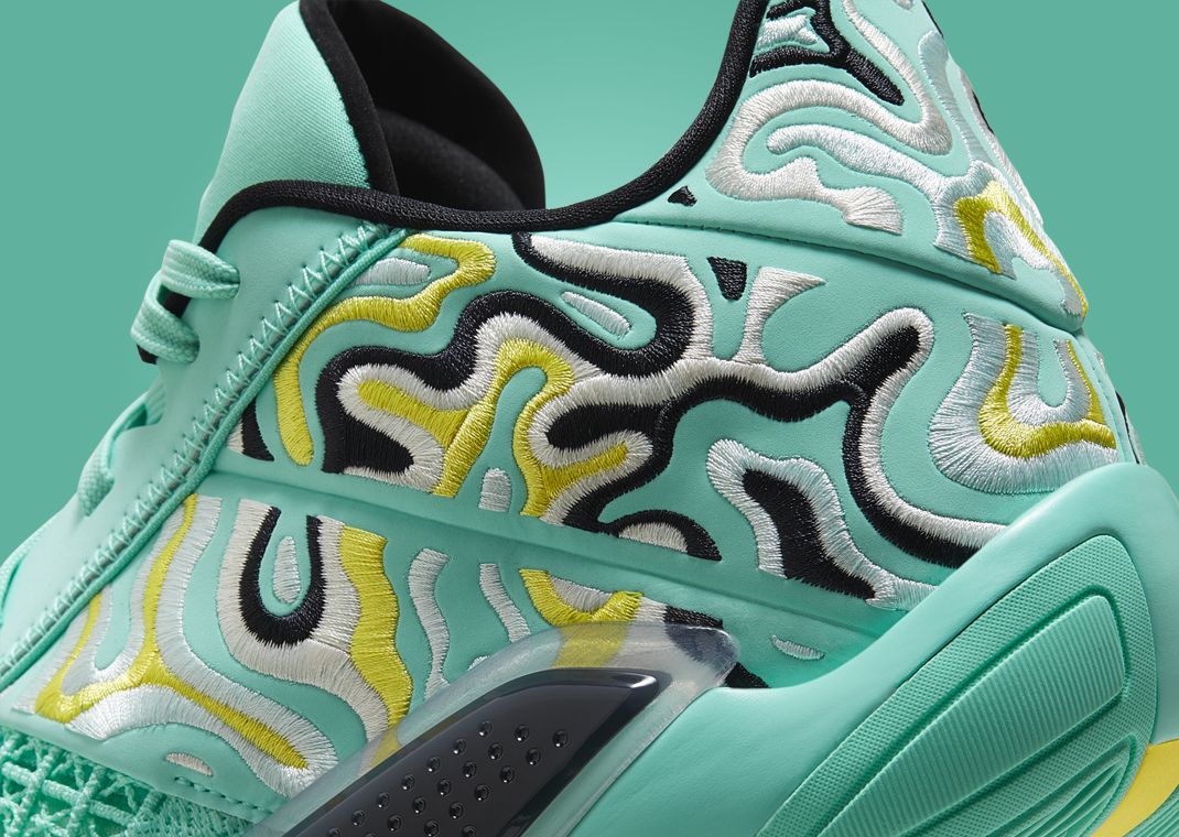 Air Jordan 38 Low Guo Ailun PE Heel Detail