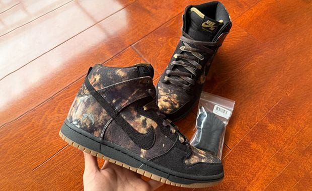 This Nike SB Dunk Pushead 2 High Sample Never Saw the Light of Day