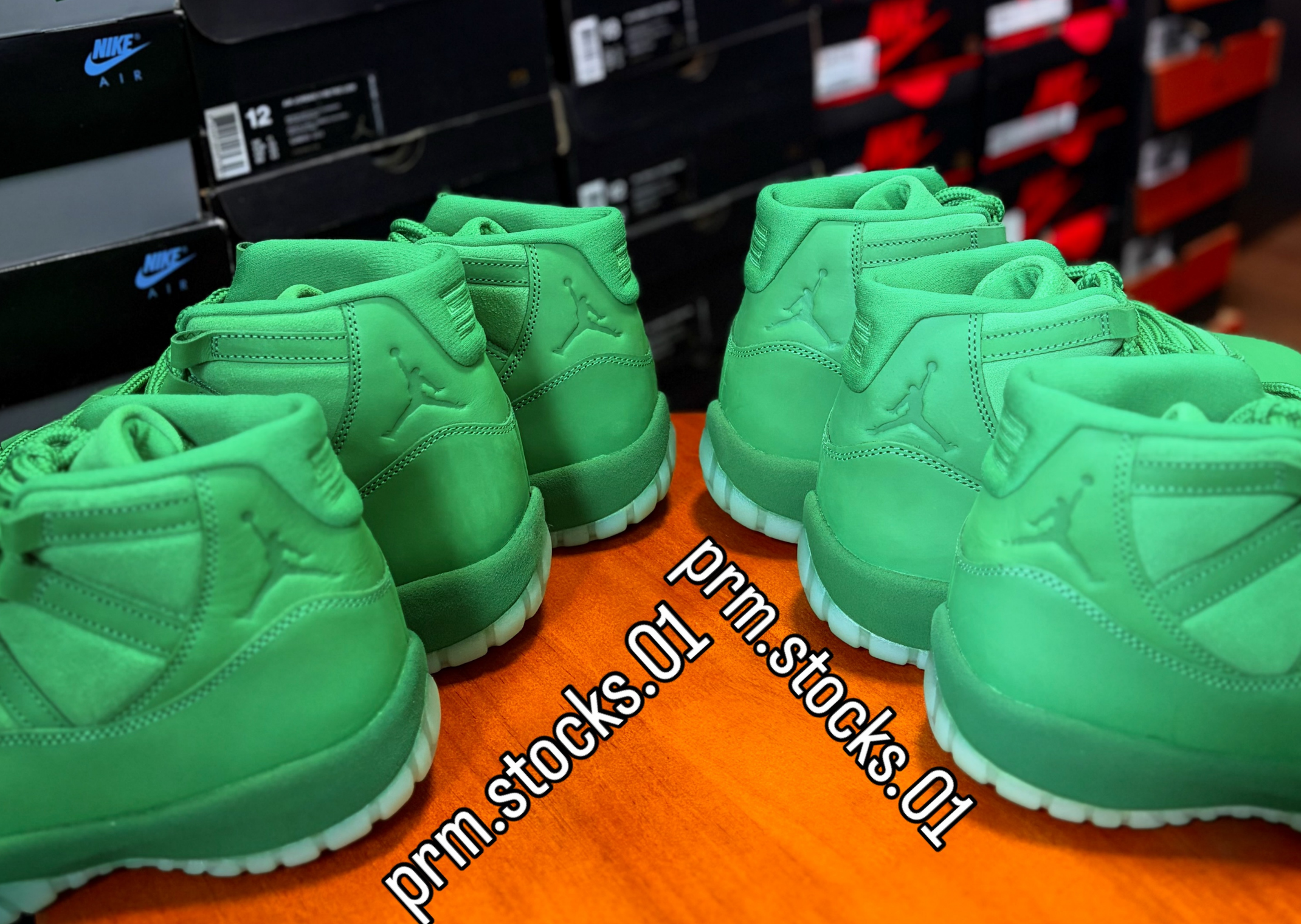 Air Jordan 11 Retro Green Screen