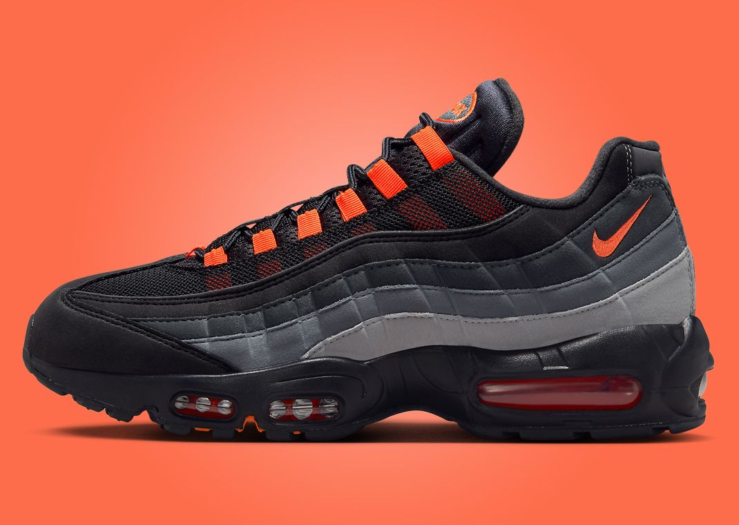 靴 Nike Air Max 95 Black Red Orange27.5cm The Nike Air Max 95 Black Hyper Crimson Releases Holiday 2024