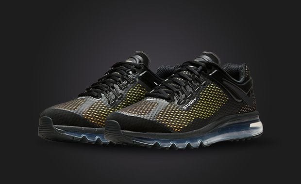 Official Look Stussy x Nike Air Max 2013 Black