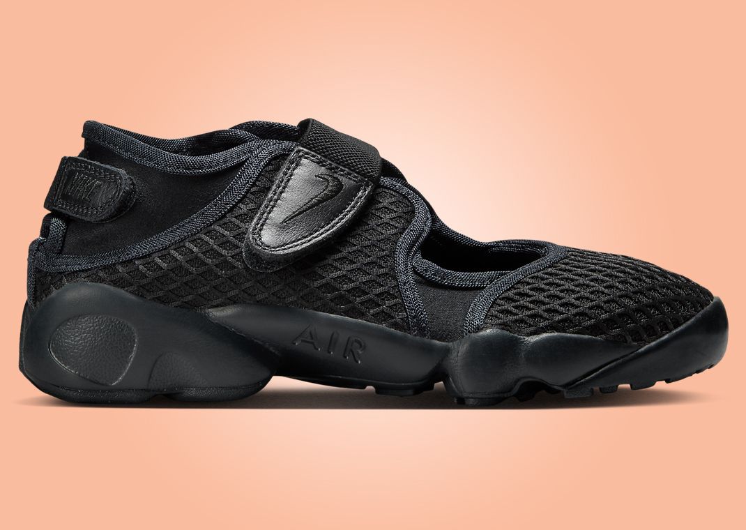 Nike Air Rift Breathe Black (W) Lateral
