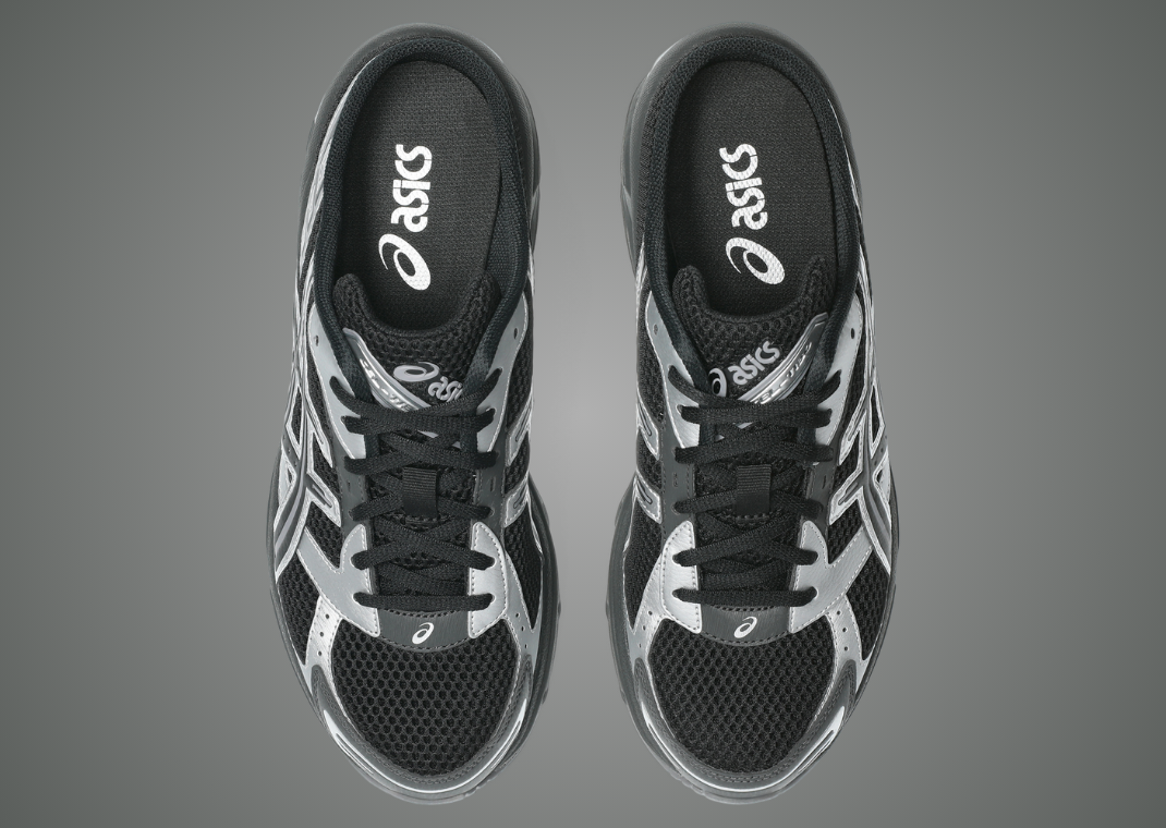 Asics Gel-1130 Mule Black Silver - Top