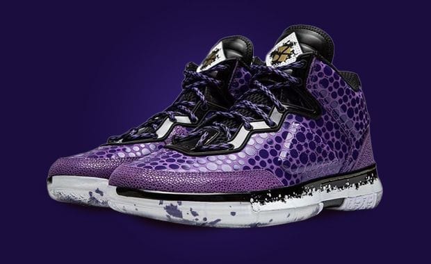 The Li-Ning Way Of Wade 1.0 All-Star Purple Stingray Retros on Christmas Day