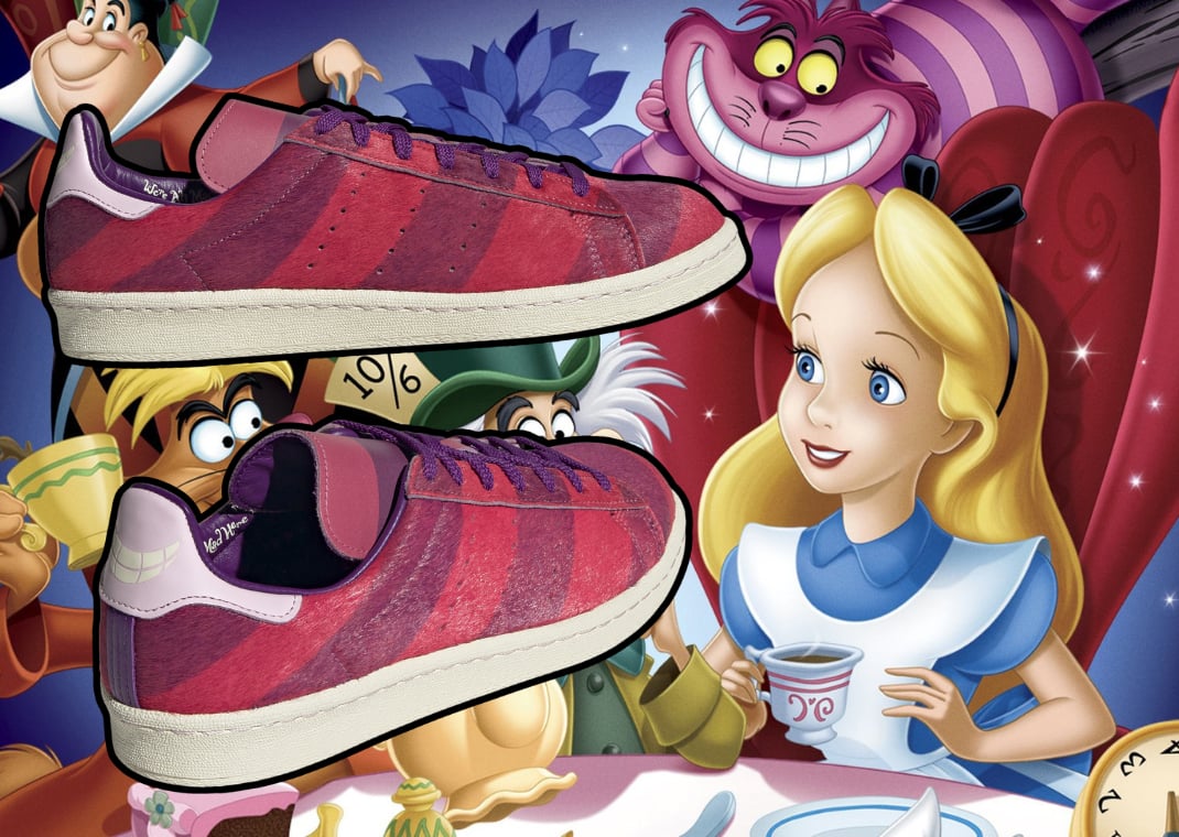 Alice In Wonderland x adidas Campus 80s Cheshire Cat