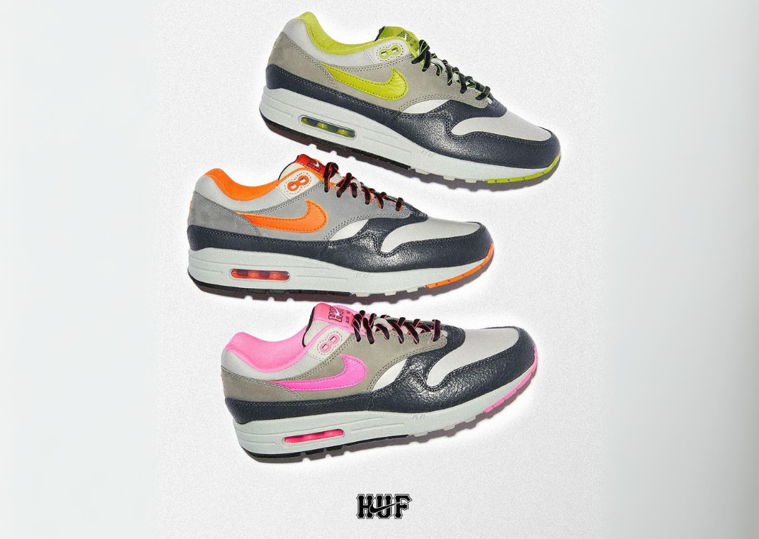 HUF x Nike Air Max 1 SP Pack