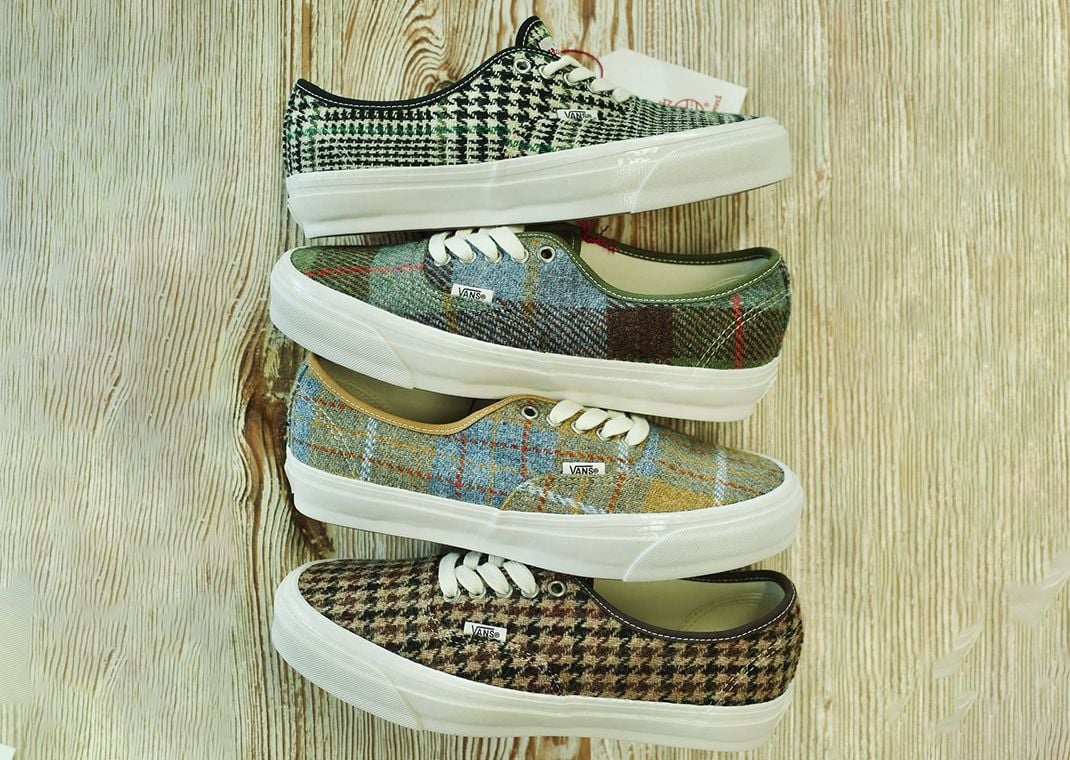 Harris Tweed x Vans Authentic Pack