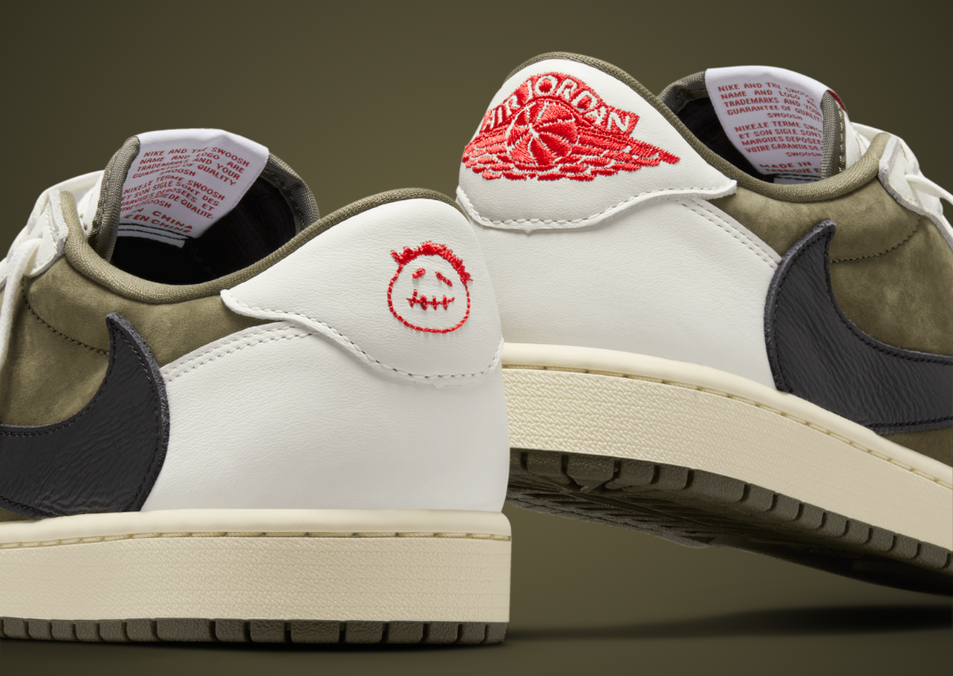 travis scott jordan 1 heel