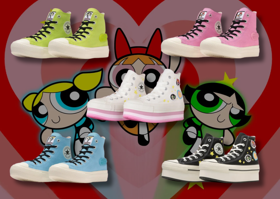 The Powerpuff Girls x Converse Collection