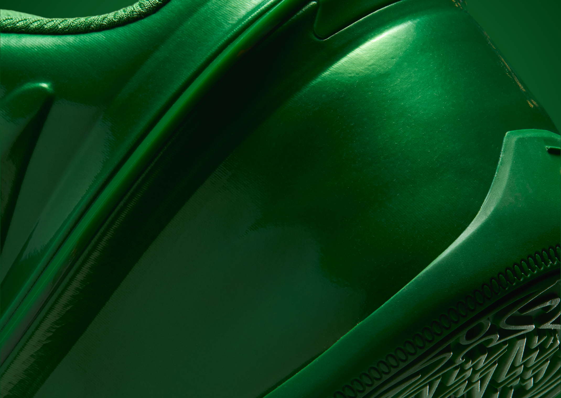 Nike KD 19 Gorge Green - Heel Detail