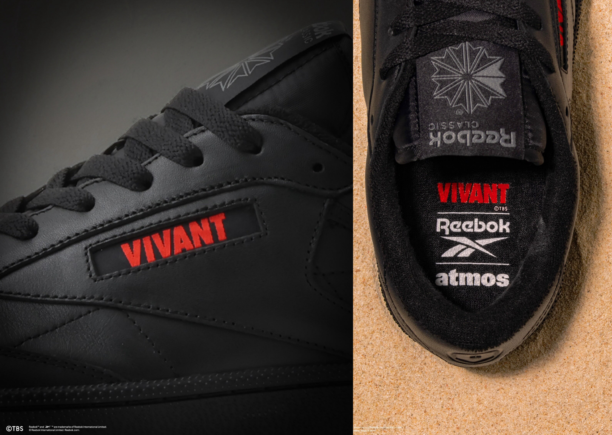 Vivant x atmos x Reebok Classic