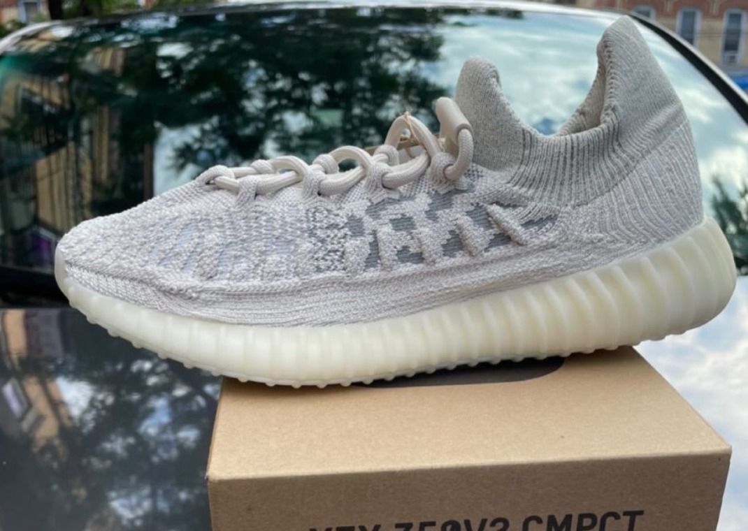 This adidas Yeezy Boost 350 V2 CMPCT Comes In Slate Bone