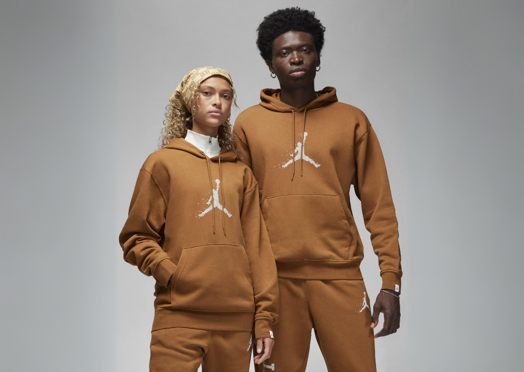 Jordan Essentials Holiday Fleece Pullover Hoodie Lateral