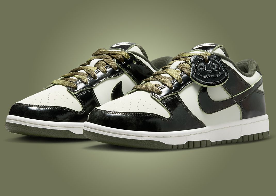 The Nike Dunk Low Panda Olive Releases Fall 2025