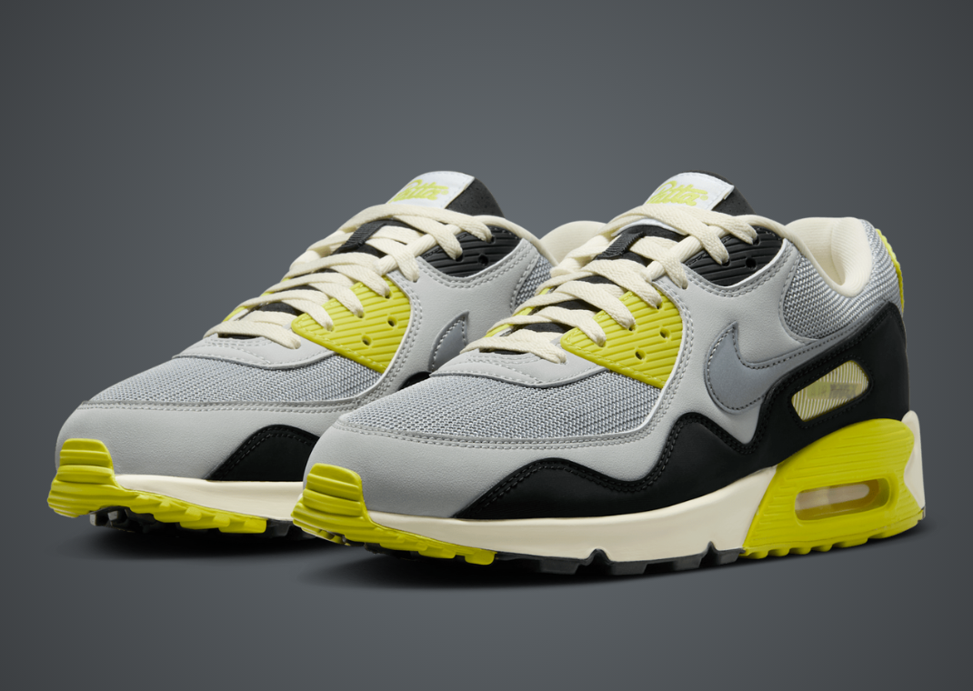 Patta x Nike Air Max 90 Waves Cyber Angle