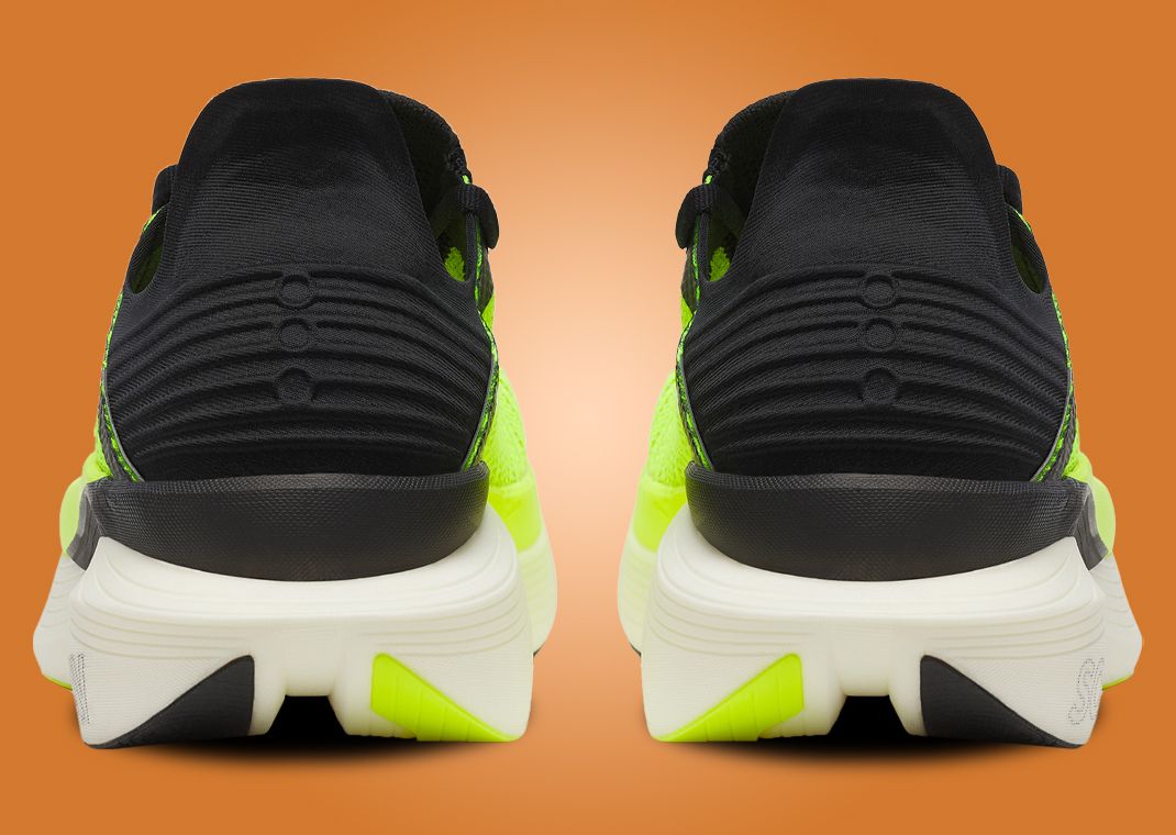 Saucony Endorphin Elite 2 Citron Black Heel